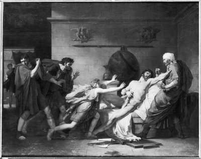 The Death of Cato of Utica by Baron Pierre Narcisse Guerin